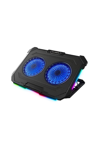 Rampage Sirius S46 Işıklı Ve Fanlı Ayarlanabilir Laptop Soğutucu 125 x 125 x 15 CM