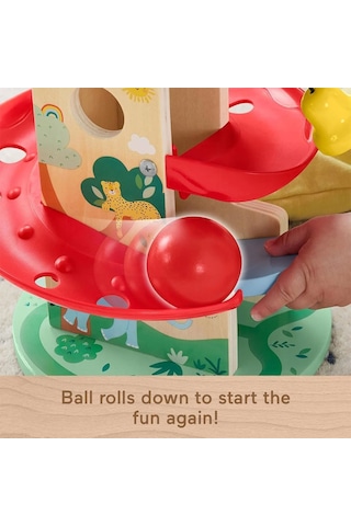 Fisher-price Ahşap Ağaçev Top Kaydırağı Hxt92