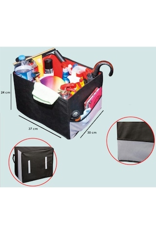 Flosoft Araç Bagaj Düzenleyici, Çok Amaçlı Katlanabilir Çanta Sepet Kutu Organizer