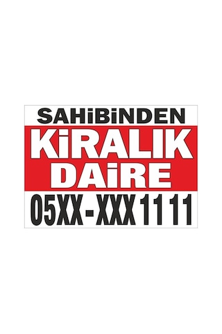Sahibinden Kiralık Emlak Branda Afiş Pankart (436276744)