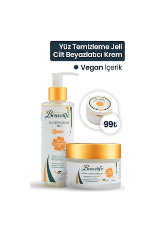 Aydınlatıcı Parlatıcı Eşitleyici Nemlendirici Canlandırıcı Doğal İçerikli Temizleme Jeli-cilt Beyazlatıcı Krem-dudak Balm