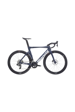 Bianchi Oltre Comp 2025 Ultegra Dı2 12v-velomann C55 Koyu Mavi 53cm Celeste - Siyah