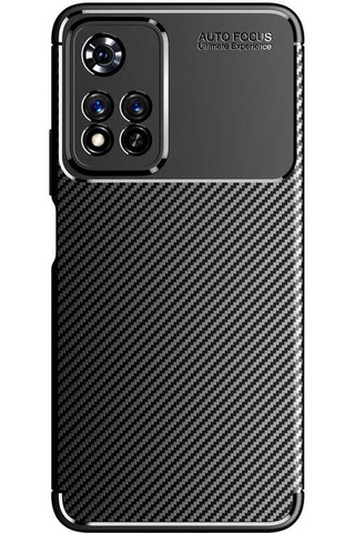 Xiaomi Redmi Note 11 Pro Plus 5g Kılıf Zore Negro Silikon Kapak Siyah