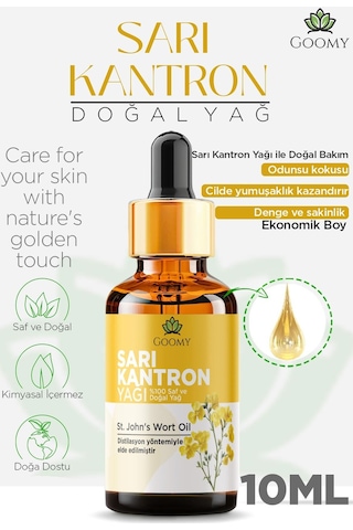 Goomy Sarı Kantoron Yağı %100 Doğal Bitkisel Uçucu Yağ Oil 10ml 10 ML