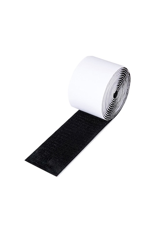 Suofeng Elektro Gitar Efekt Pedalı Yapışkan Bant, 5cm X 2m, Siyah, Loop Kadife , Kolay Kurulum