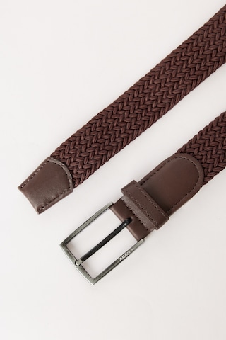 AC&Co / Altınyıldız Classics Erkek Kahverengı Casual Suni Deri Kemer Kahverengi