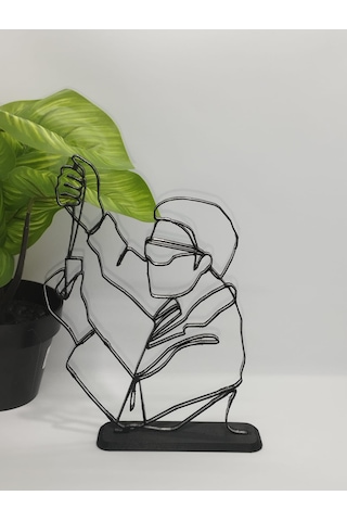 Kimyager Masa Dekor Hediye Fikri Sanat Heykeli