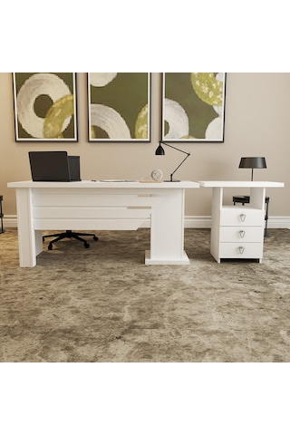 Kalender Dekor Ophira-1-3 Ofis Büro Masası Takımı Oph01