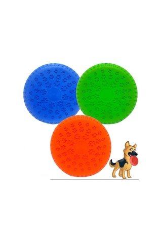 Nunbell 23 CM Fırlatma Diski Frizbi Köpek Oyuncağı Çok Renkli