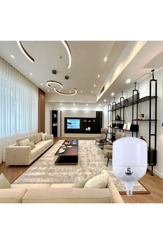 Şanled 50w Tasarruflu E27 Beyaz Işik Torch Led Ampul 10'lu
