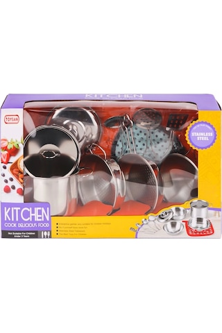 666-b8 Metal Çay Seti -toysan Oyuncak