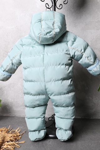 Benitto Kids Kız Bebek Astronot Tulum-yeşil Yeşil