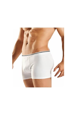 Berrak 1097 Erkek Likralı Esnek Boxer 3'lü Siyah