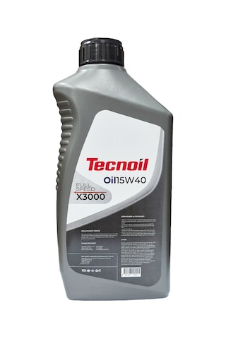 Tecnoil Full Speed X3000 15w40 4t Yarı Sentetik Motor Yağı 1 Litre