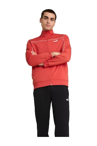 Puma Poly Piping Erkek Eşofman Takımı Kırmızı