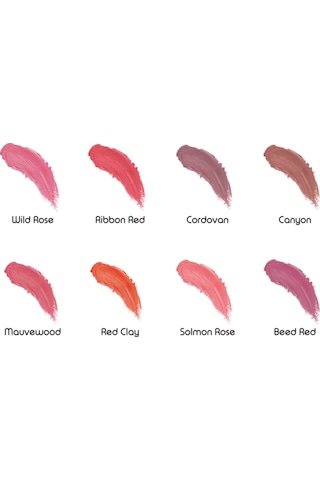 Reva Creamy Matte Lip Gloss Red Clay No: 102 Mat Krem Dudak Parlatıcısı 7 Ml