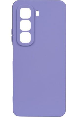 Zore İnfinix Hot 50 5g Kılıf Msra Biye Silikon - Lila Lila
