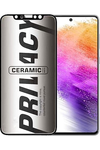 Samsung Uyumlu A73 Hayalet Ekran Koruyucu Mat Seramik Hayalet