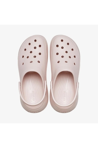 Crocs Classic Crush Kadın Pembe Terlik Düz 207521 Pembe