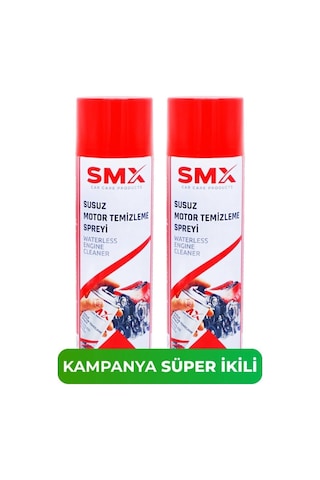 Susuz Motor Temizleme Spreyi 2 Adet 2x500 Ml Susuz Motor Temizleme Spreyi 2 Adet 2x500 Ml