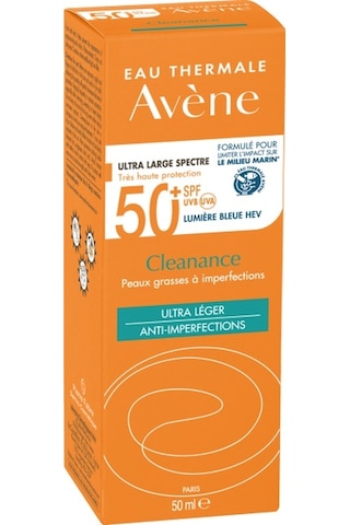 Avene Cleanance Ultra-Light SPF50+ Güneş Koruyucu 50 ML