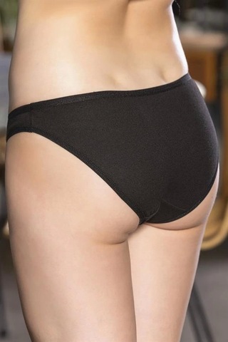 Pamuklu Slip Külot Siyah Brf2964 Siyah