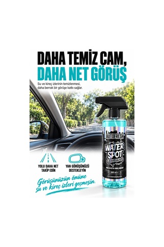 Water Spot Remover Araç Su İzi Ve Kireç Lekesi Temizleyici 500 Ml