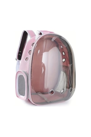Honeybeeshop Kişiselleştirilebilir Pembe Kedi Sırt Çantası Havalandırmalı Pvc Taşıma Çantası Uçak Araba Vet Ziyaretleri İçin