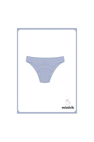 Mistirik Taranto Model Fitilli Pamuklu Slip Esnek Komforlu Hava Alan Külot Lila Renk