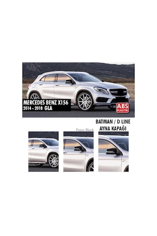 Mercedes Gla Serisi X156 (2014 - 2018) Batman Yarasa Ayna Kapağı (p