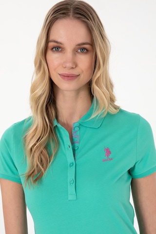 U.S. Polo Assn. Kadın Mint Basic Polo Yaka Tişört 50300896-VR090