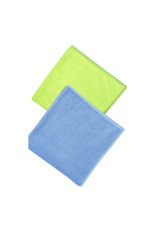 Technow Universal Parlak Doku 2li Mikrofiber 40x40cm Temizlik Bezi Karma