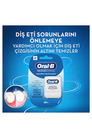 Oral-B Pro-Expert Advanced Diş Etleri Diş İpi 25 M