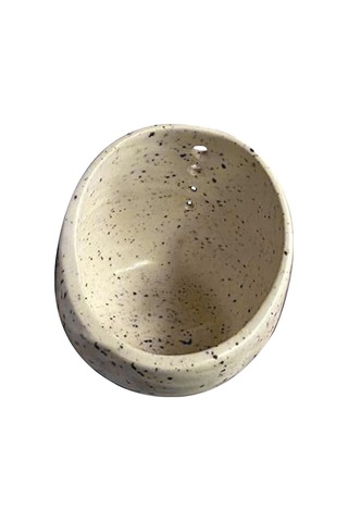 Pazly-seramik Soyucu Kase - Farklı Delik Boyutları, Yuvarlak Tasarım, Pratik Ve Dayanıklı Beyaz