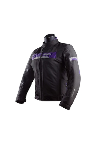 Forte Gt 2001072 İnferno Kadın Motosiklet Korumalı Mont Mor