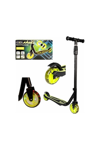 Cool Wheels 5+ Işıklı 2 Teker Yükseklik Ayarlanabilir Scooter Sarı