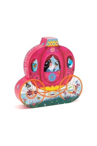 Djeco Elise'S Carriage Dekoratif Puzzle 54 Parça
