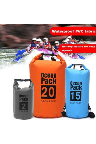 Konesam Siyah Tek Omuzlu 2l Su Geçirmez Çanta - Nehir Turu, Kayak, Plaj Aktivitelikleri İçin Elektronik Aletler Ve Giysilerini Korur