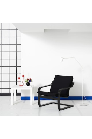 Ikea Beyaz Konforlu Berjer Koltuk - Sallanan Koltuk İskeleti