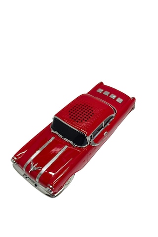 Gold Silver Kırmızı Klasik Araba Görünümlü Dekoratif 10w Bluetooth Speaker Ve Müzik Çalar