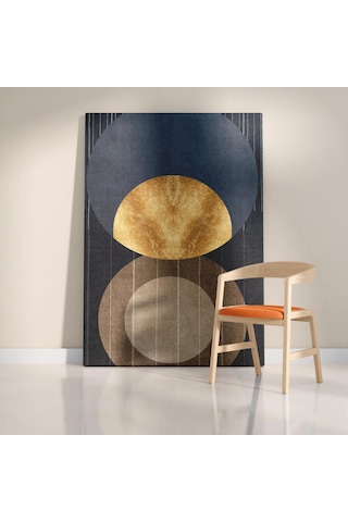 Modern Soyut Laci Kontrast Kanvas Tablo Nv00284