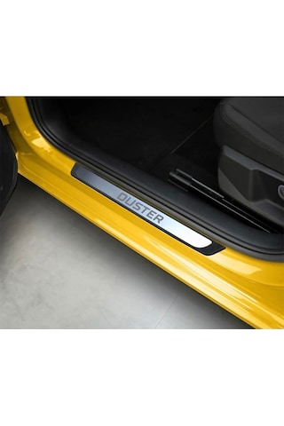 Dacia Duster Old Krom Kapı Eşiği 4 Parça Paslanmaz Çelik