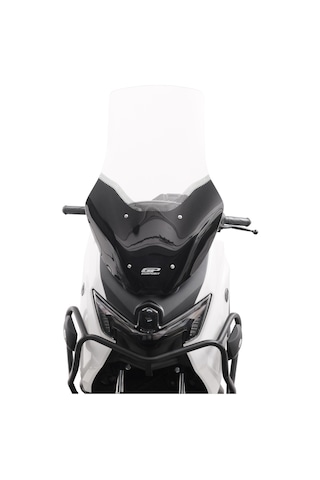 GP Kompozit Yamaha NMAX 125 / 155 2025 Uyumlu Ön Tur Camı Şeffaf 72 cm