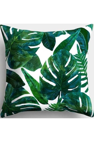 Novahub Devetabanı Tabanı Bitkisi Kırlent Kılıfı Yeşil, Ergonomik Yeşil