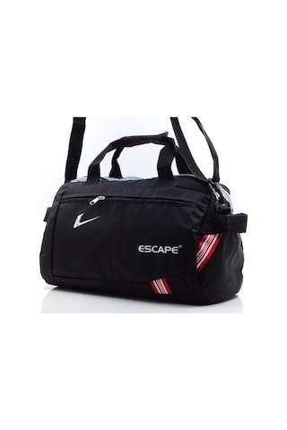 Spor Çantası El Çantası Seyehat Çantası Kaliteli Spor Çanta 38Cm Siyah