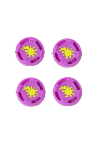 Nintendo Switch/switch Oled /switch Lite Uyumlu 3d Analog Koruyucu Silikon Splash-1