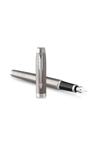 Parker Im Doldurucu / Krom Süslemeli Paslanmaz Çelik / Orta Uçlu Ve Mavi Mürekkepli Dolma Kalem / Hediye Kutusu Genel