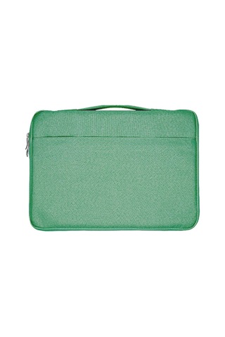 13,3 İnç Dizüstü Dizüstü Bilgisayar Kılıfı Oxford Kumaş Yumuşak Kabarık Astar Kapak Taşıma Çantası - Yeşil