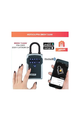 Master Lock Bluetooth Anahtar Kutusu Bluetooth Veya Şifreli Kilit Braket Hava Koşullarına Dayanıklı 5440eurd - Access Akıllı Anahtar Kutusunu Seçin