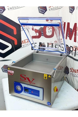 Sönmez Vakum Yerli Üretim 45 Cm Derin Hazneli Vakum Makinesi